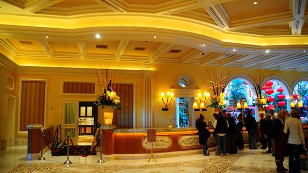 VIP Lounge at Bellagio Las Vegas and Check In